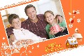 Family photo templates Merry Christmas 2